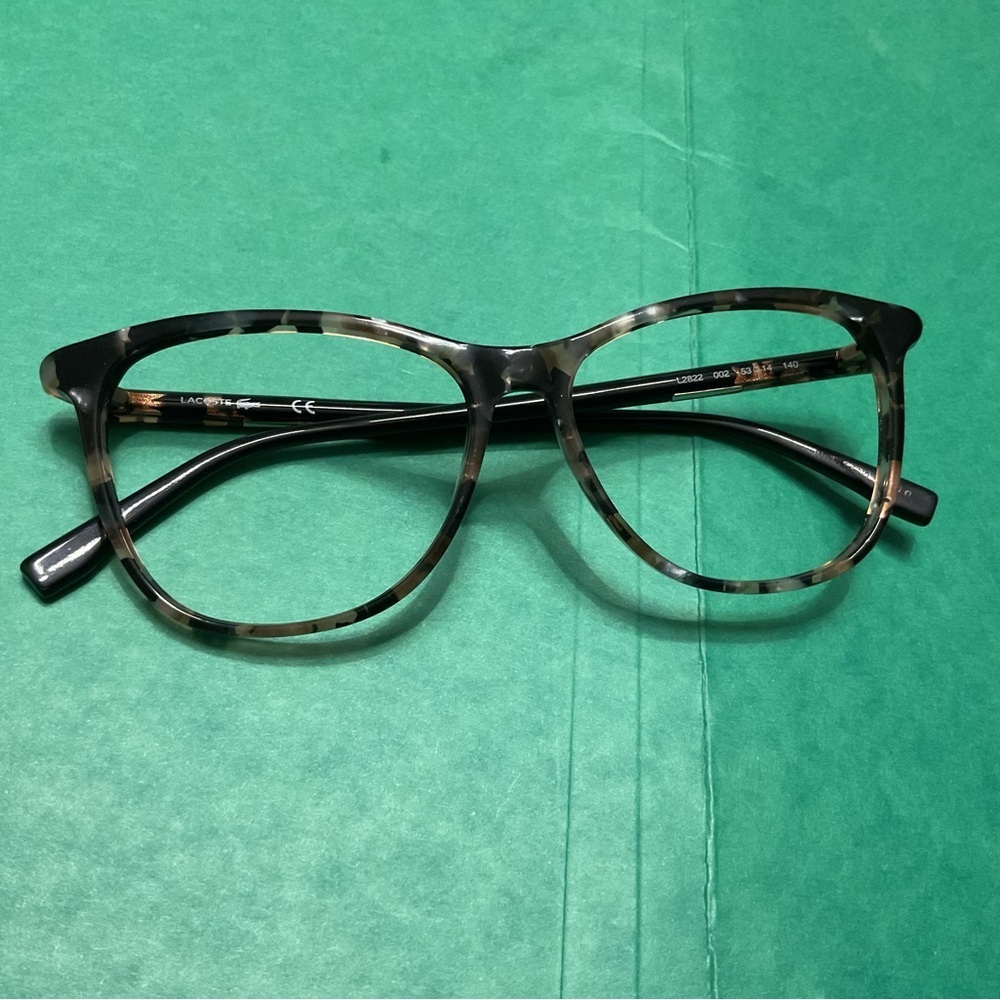 Lacoste Tortoise Shell Glasses
